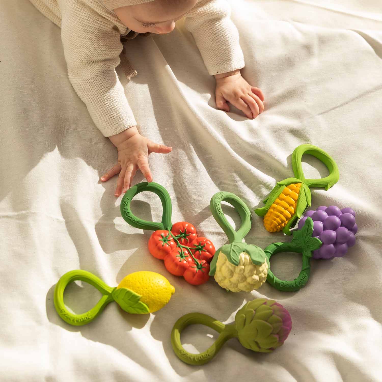 Cauliflower Rattle Toy