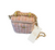 Ce Ce Co Boxed Golden Pink Tweed Purse