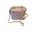 Ce Ce Co Boxed Golden Pink Tweed Purse