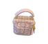 Ce Ce Co Boxed Golden Pink Tweed Purse