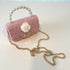 Ce Ce Co Pastel Tweed with Peony Purse - Pink