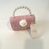 Ce Ce Co Pastel Tweed with Peony Purse - Pink