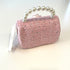 Ce Ce Co Pastel Tweed with Peony Purse - Pink