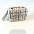 Ce Ce Co Tweed Little Lady Purse - White/Blue
