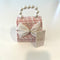 Ce Ce Co Tweed Luxe Pearl Bow Purse - Pink