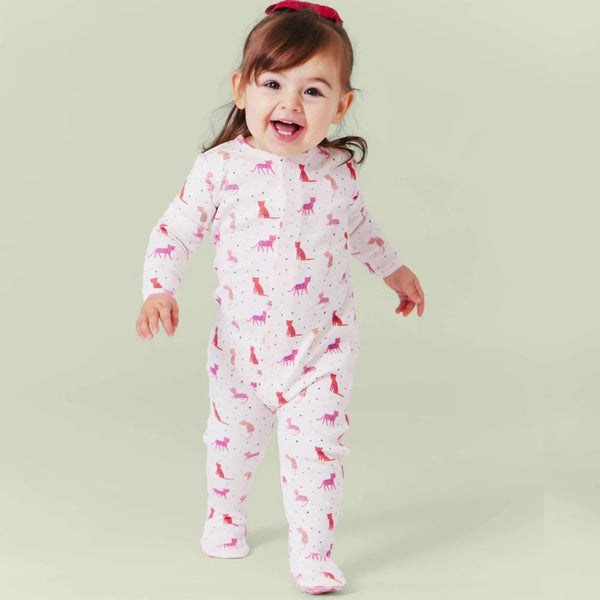 Cheetah Bonita Organic Cotton Magnetic Parent Fav Footie