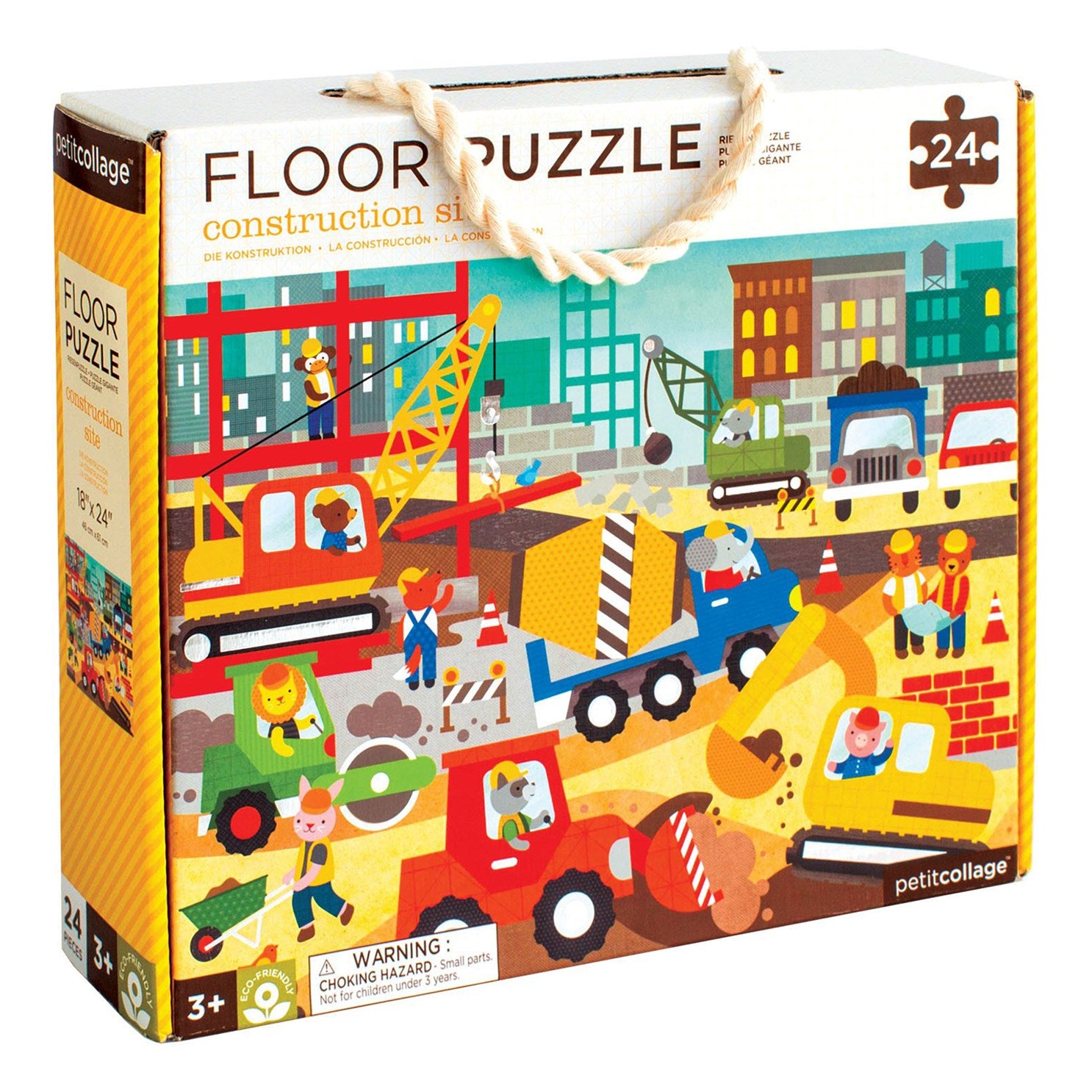 Chronicle Books Floor Puzzle- Construction Site