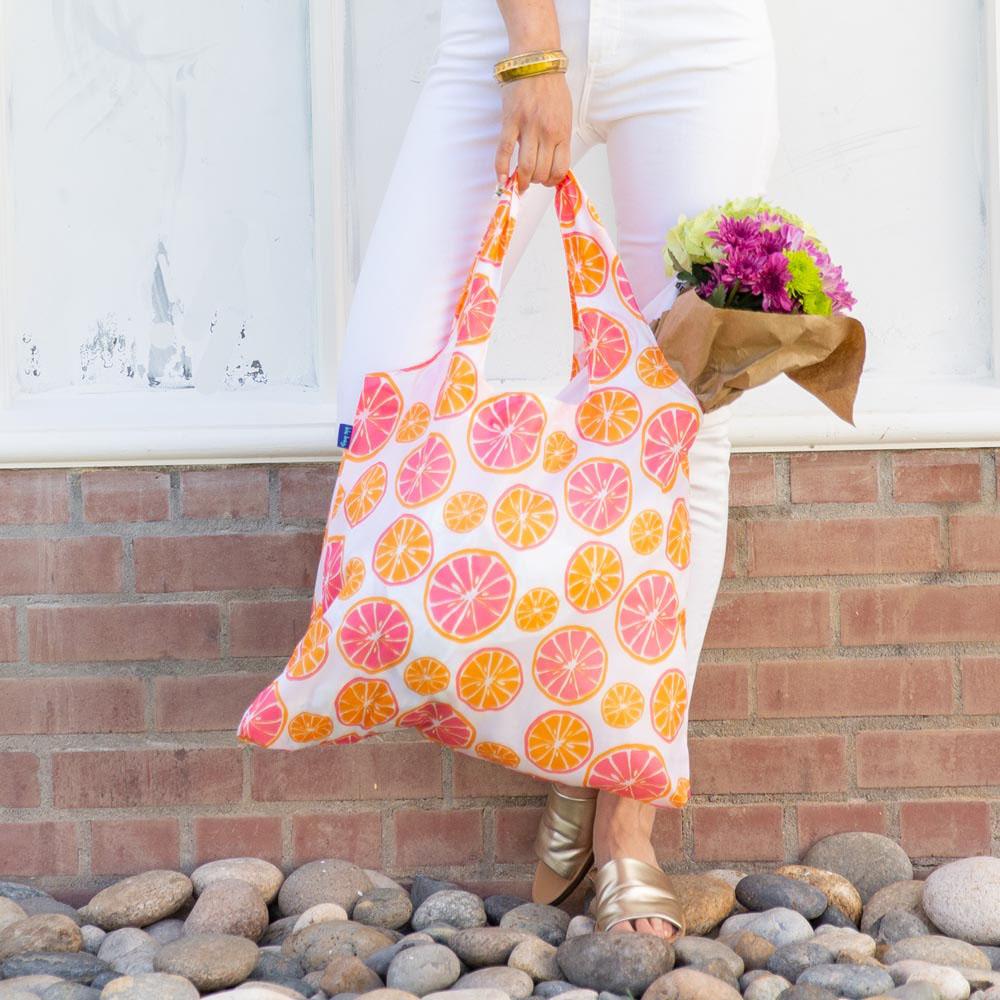 Citrus Reusable Eco-Friendly Blu Bag