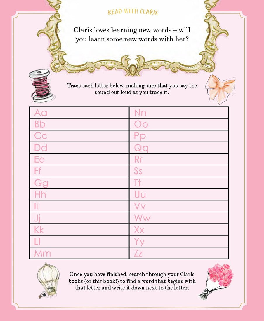 Chronicle Books Claris: A Très Chic Activity Book Volume #1