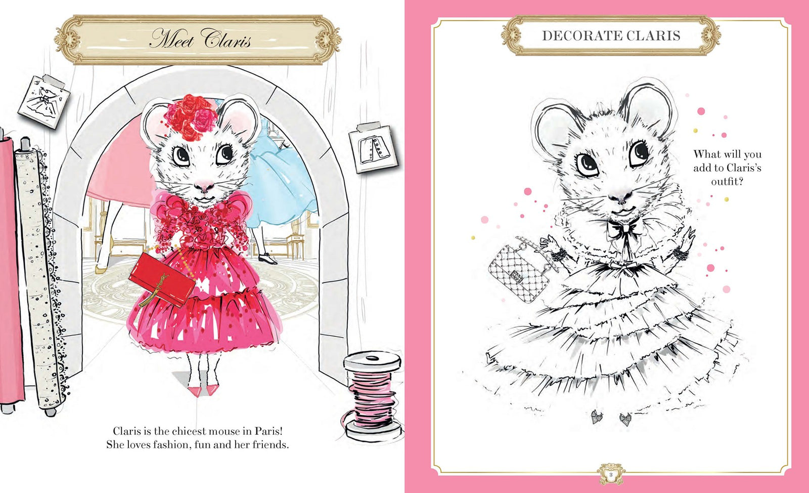 Chronicle Books Claris: A Très Chic Activity Book Volume #1