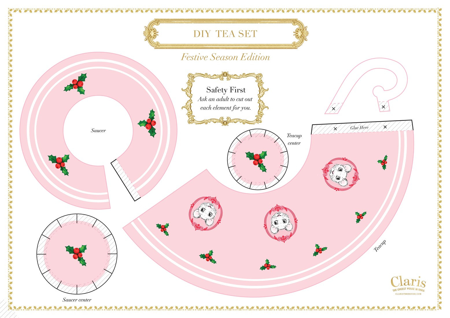 Chronicle Books Claris: A Très Chic Activity Book Volume #1