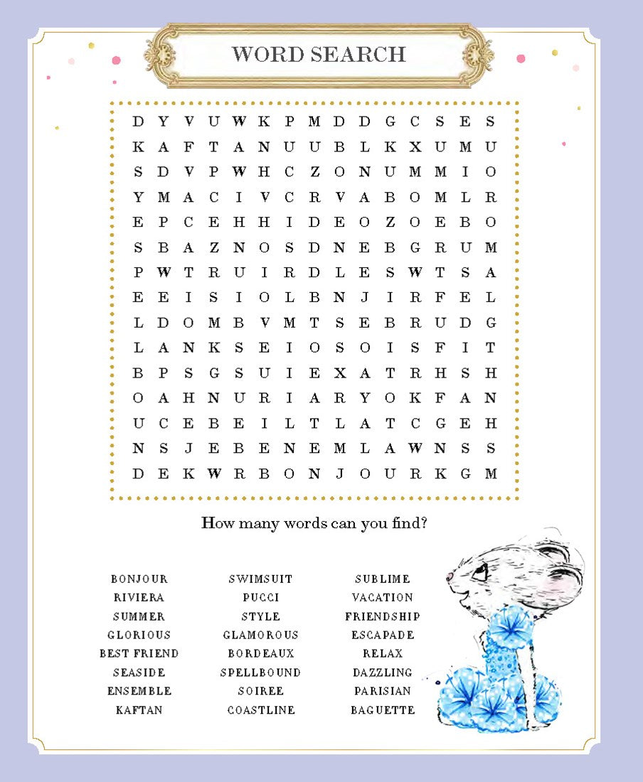 Chronicle Books Claris: A Très Chic Activity Book Volume #1