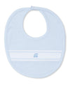 Classic Treasures Blue Stripe Bib