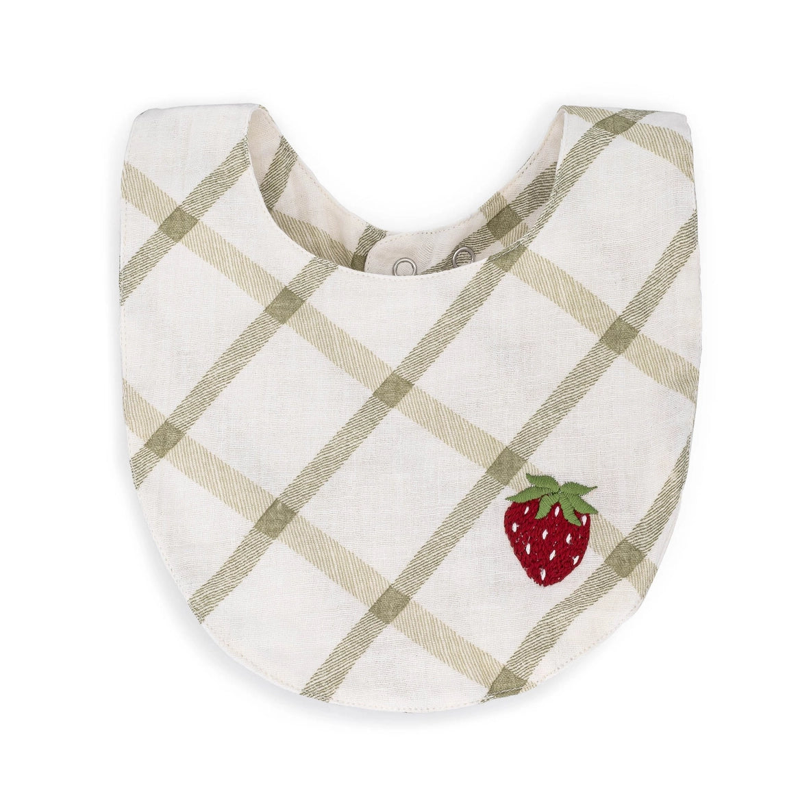 Crane Baby Clementine Fruit & Veggie Cotton Bandana Baby Bib (3 Pack)