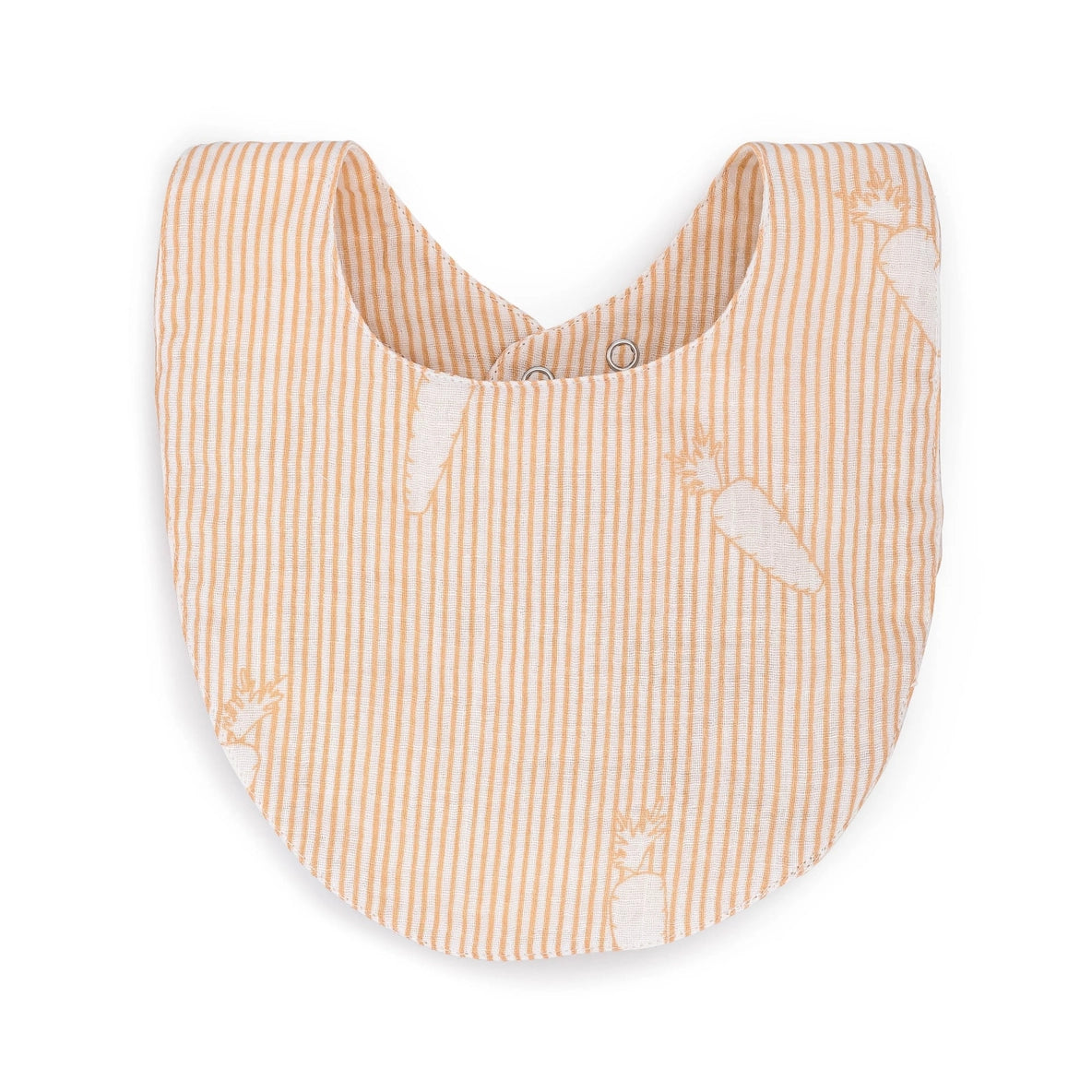 Crane Baby Clementine Fruit & Veggie Cotton Bandana Baby Bib (3 Pack)