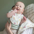 Crane Baby Clementine Fruit & Veggie Cotton Bandana Baby Bib (3 Pack)