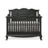 Convertible Crib Solid Back Espresso