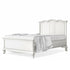 Full Bed Solid Back Solid White