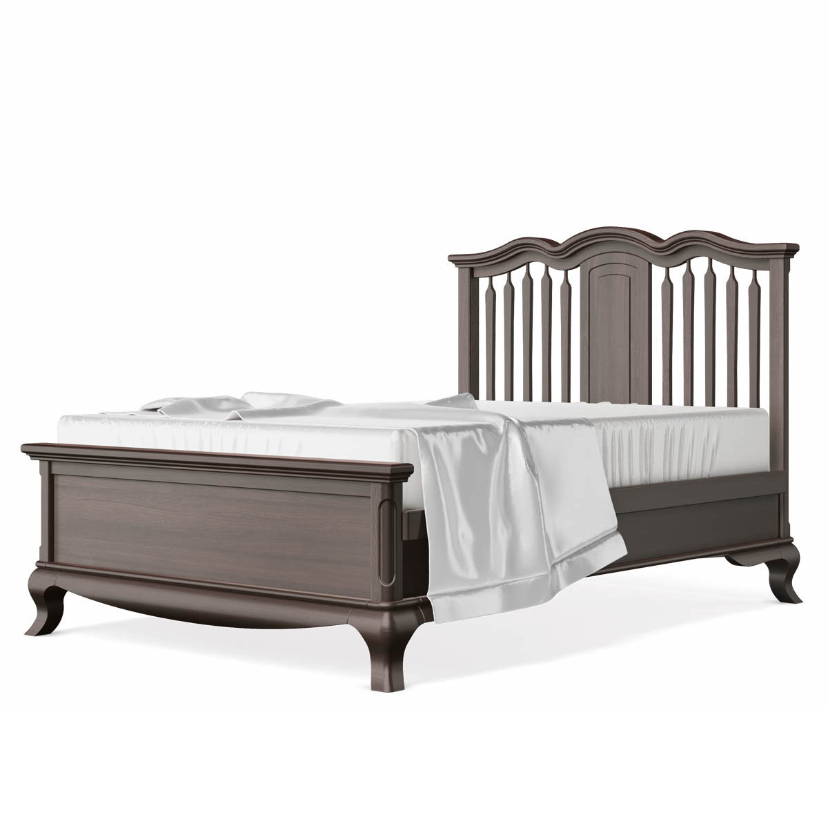Full Bed Solid Back Bruno Rosso