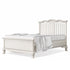 Full Bed Open Back Bianco Satinato