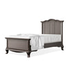 Twin Bed Solid Back Bruno Rosso