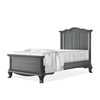 Twin Bed Solid Back Espresso