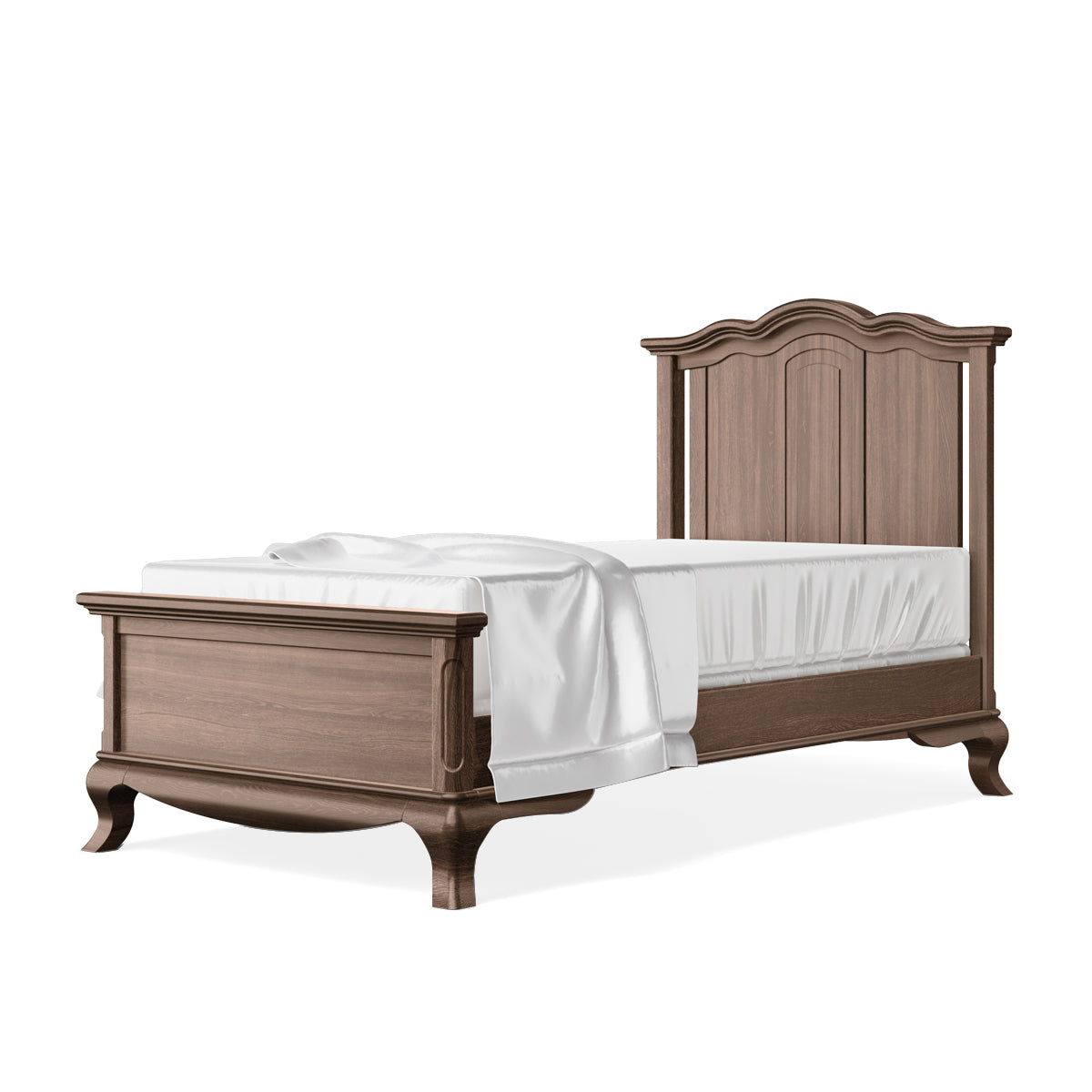 Twin Bed Solid Back Nocello