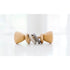 Bannor Toys Color Block Classic Rattle Wooden Baby Toy, Beige/Taupe