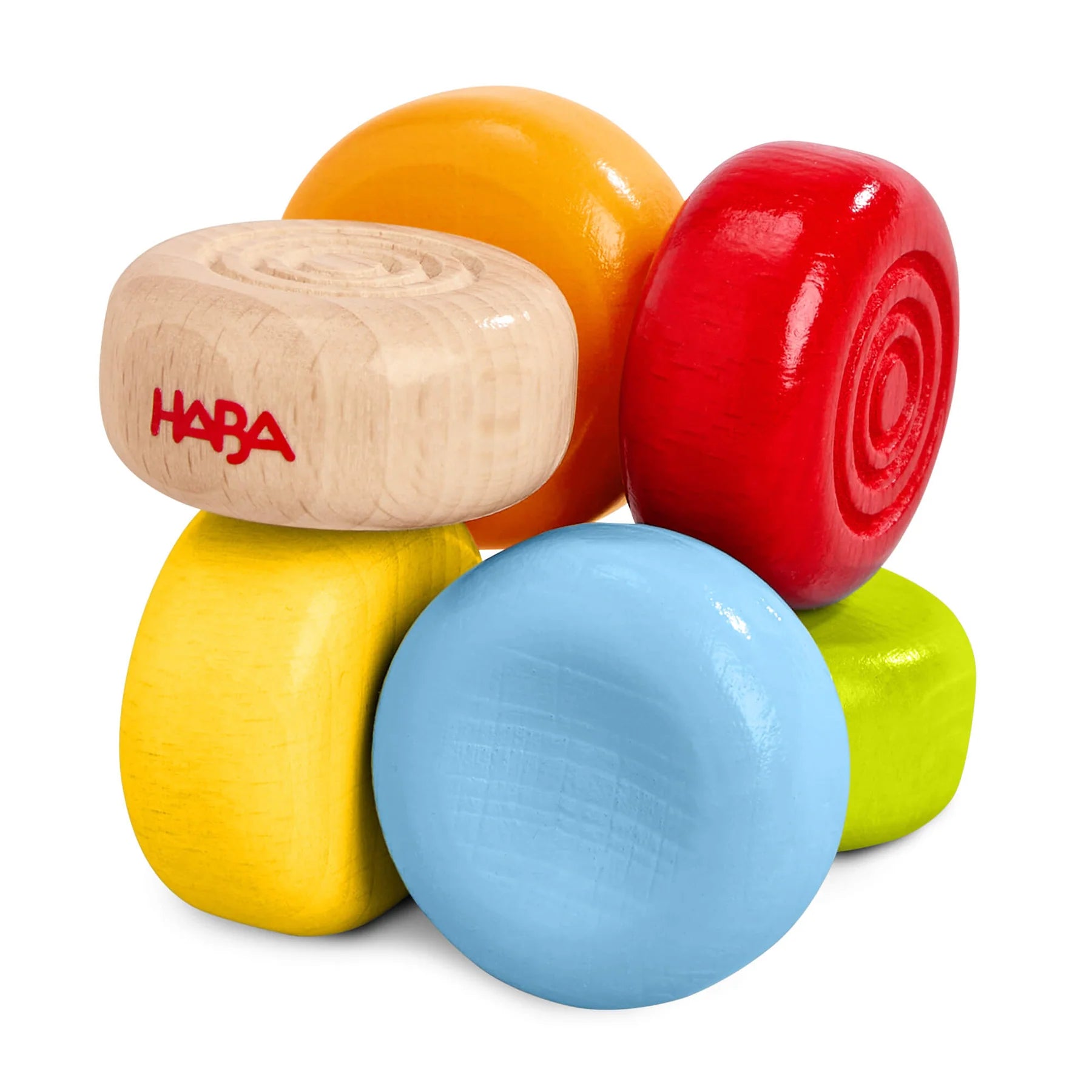 Haba Color Drops Wooden Grasping and Teething Toy