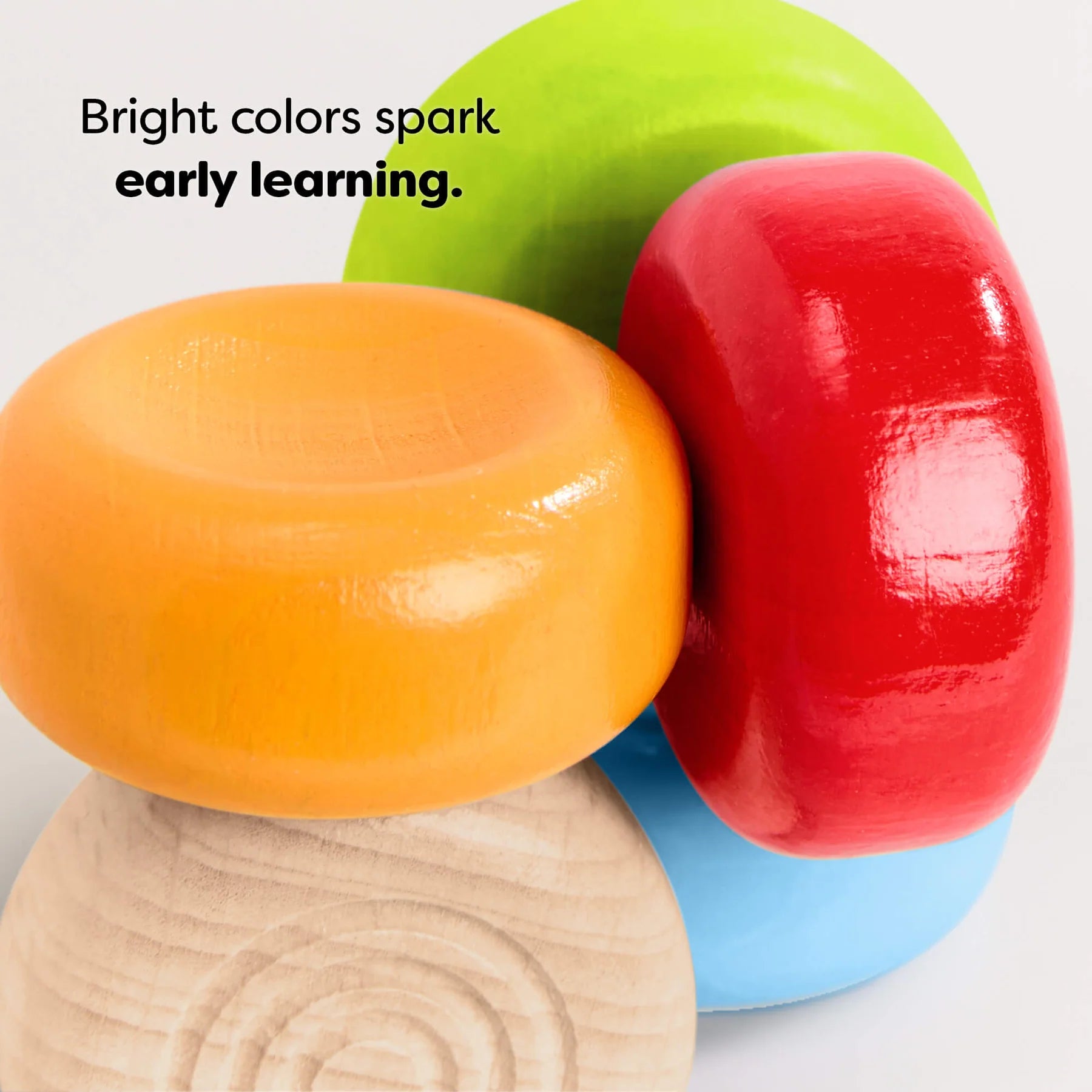 Haba Color Drops Wooden Grasping and Teething Toy