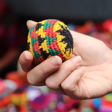FINALSALE: Lumily Colorful Crocheted Knit Footbags
