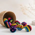 FINALSALE: Lumily Colorful Crocheted Knit Footbags
