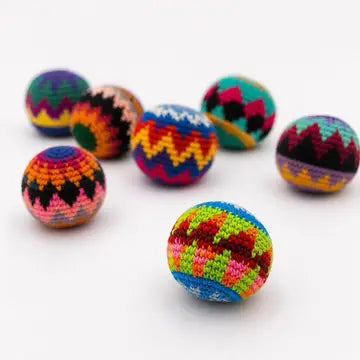 FINALSALE: Lumily Colorful Crocheted Knit Footbags