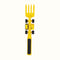 Constructive Eating Construction Fork