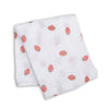 Cotton Swaddle - Strawberries