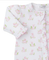 Cottontail Hollows Footie with Zip, Pink