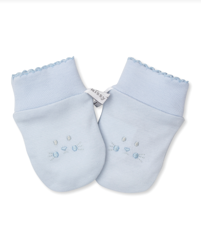 Cottontail Hollows Mitts, Blue