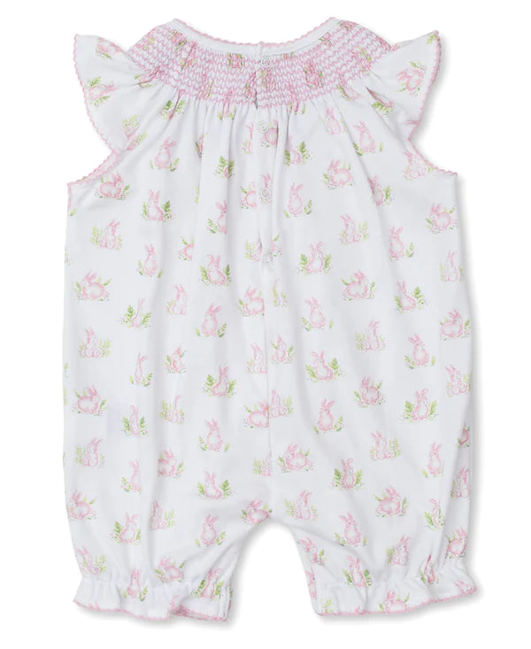 Cottontail Hollows Short Playsuit, PInk
