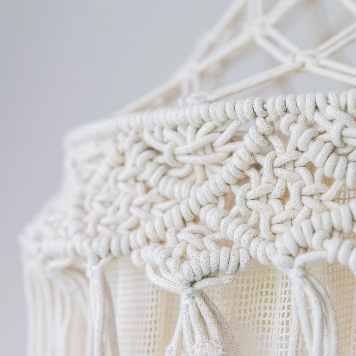 Crane Baby Kendi Macrame Canopy