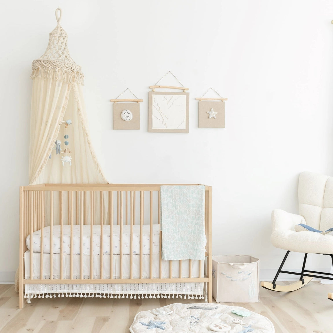 Crane Baby Kendi Macrame Canopy