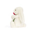 Jellycat Cream Bunny with Rose