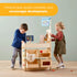Creative Play 3 in 1 Play Kitchen, Store & Workshop