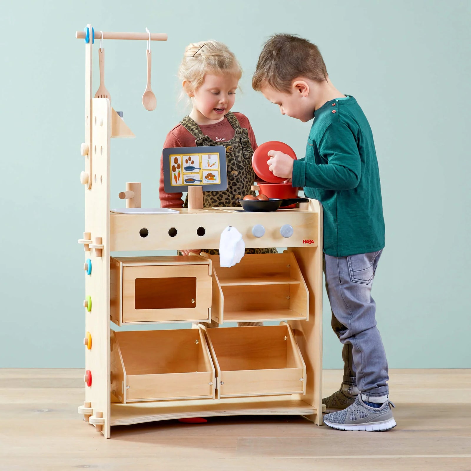 Creative Play 3 in 1 Play Kitchen, Store & Workshop