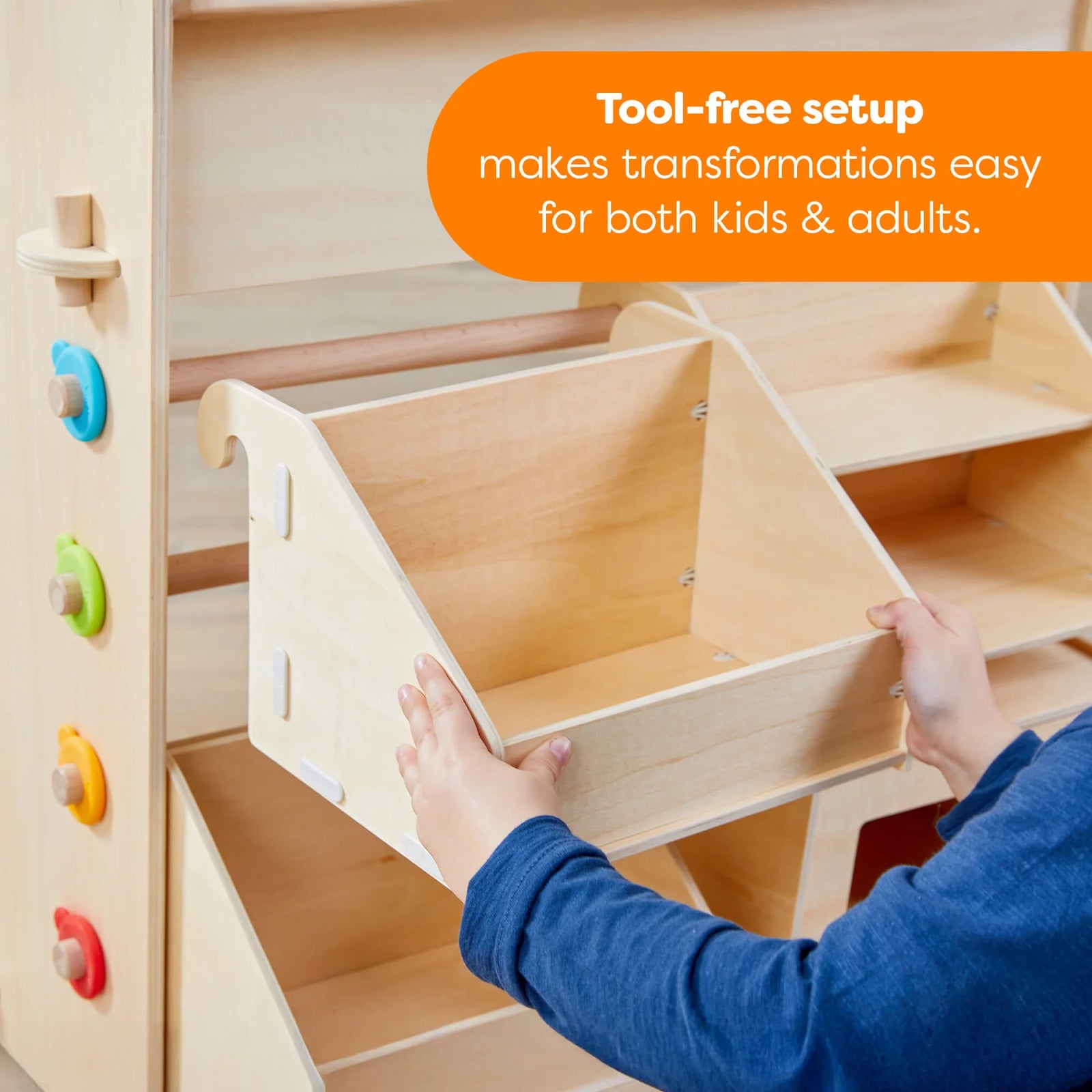 Creative Play 3 in 1 Play Kitchen, Store & Workshop