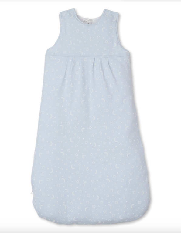 Kissy Kissy Crescent Moonlight Snuggle Bag, Lt Blue