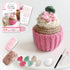 Schiffer Publishing Crochet Cafe Amigurumi Kit Cupcake