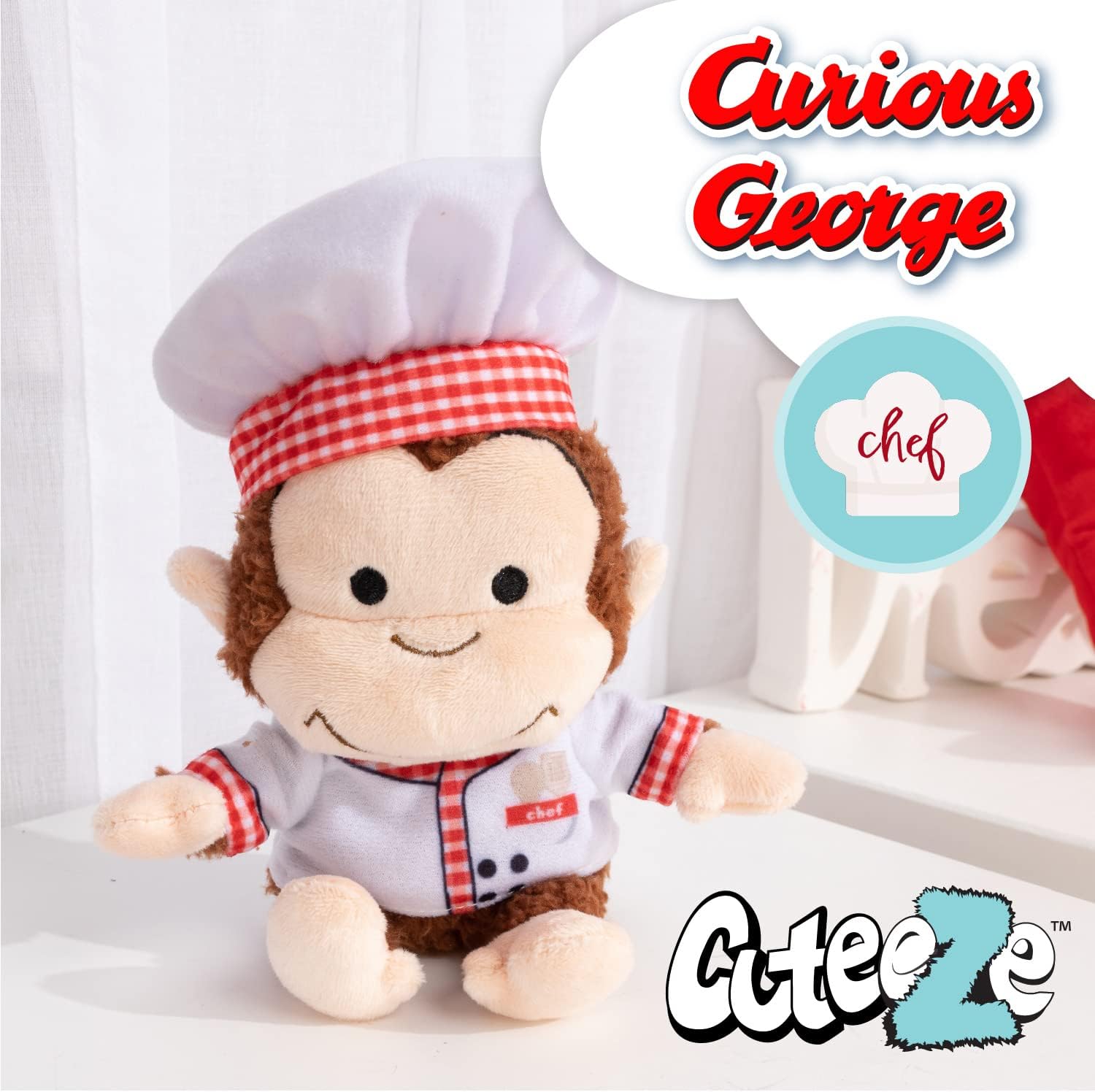 Curious George Cuteeze - Cooking Chef