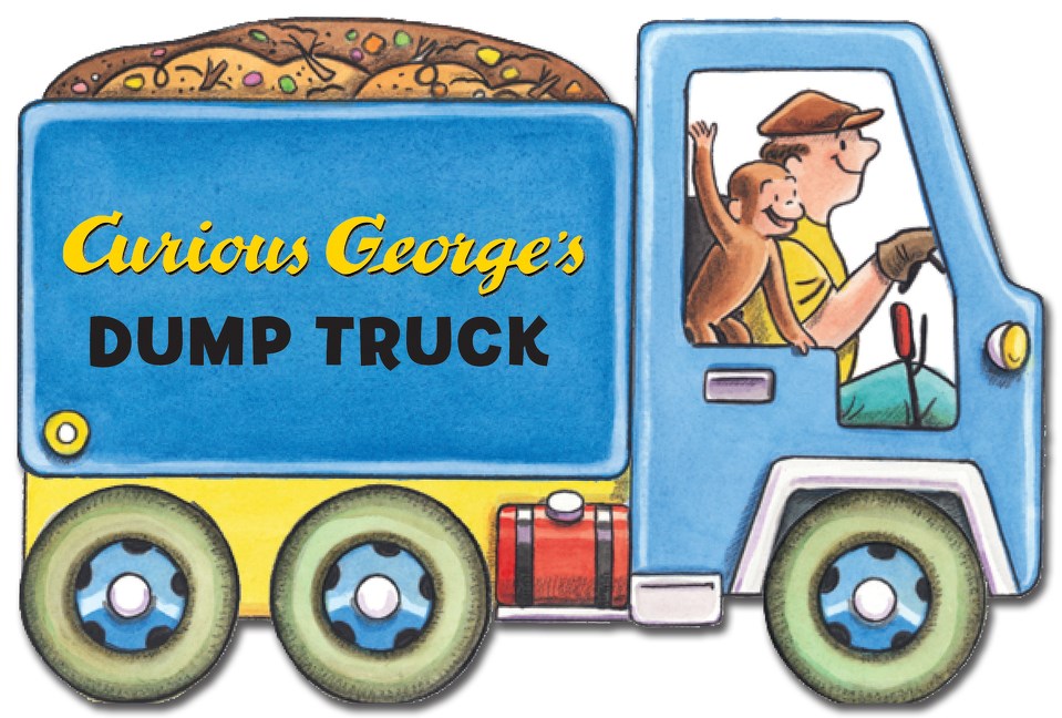 Curious George's Dump Truck (Mini Movers Shaped Board Book)