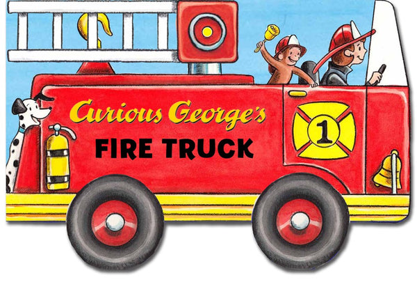 George's Fire Truck - Mini Movers Shaped Board Book