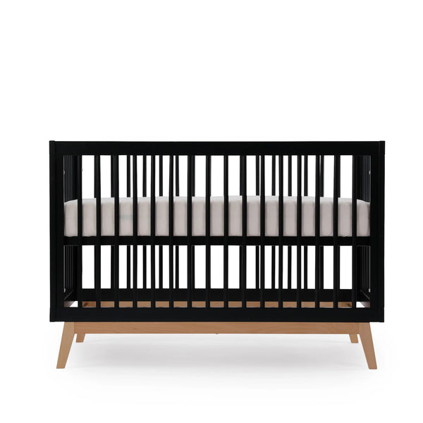 Soho 3-in-1 Convertible Crib Black/Natural